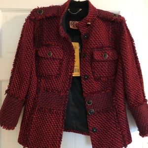 Tori Burch Kingston Jacket, Size 8